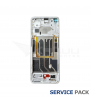Chasis Marco Intermedio Lcd para Realme GT2 Pro RMX3300 Blanco Service Pack Usado