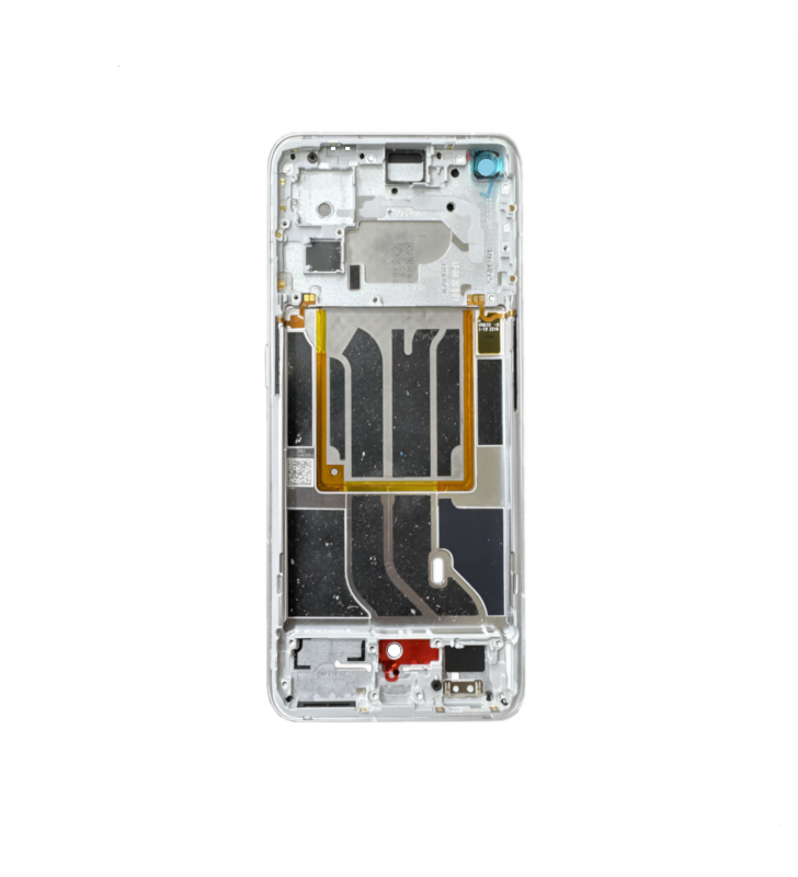Chasis Marco Intermedio Lcd para Realme GT2 Pro RMX3300 Blanco Service Pack Usado