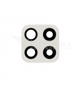 Cristal Cámara Lente para Samsung Galaxy M32 M325F Blanco