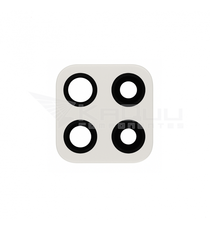 Cristal Cámara Lente para Samsung Galaxy M32 M325F Blanco