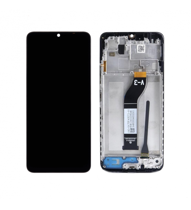 Pantalla Lcd para Xiaomi Redmi 13C 23100RN82L Marco Negro Versión V-3
