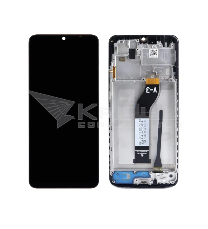 Pantalla Lcd para Xiaomi Redmi 13C 23100RN82L Marco Negro Versión V-3