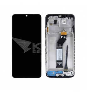 Pantalla Lcd para Xiaomi Redmi 13C 23100RN82L Marco Negro Versión V-3