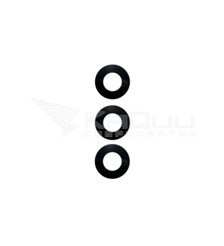 Set de 3 Cristal Cámara Lente para Samsung Galaxy M14 5G M146B