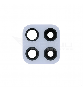 Cristal Cámara Lente para Samsung Galaxy M22 M225F Blanco