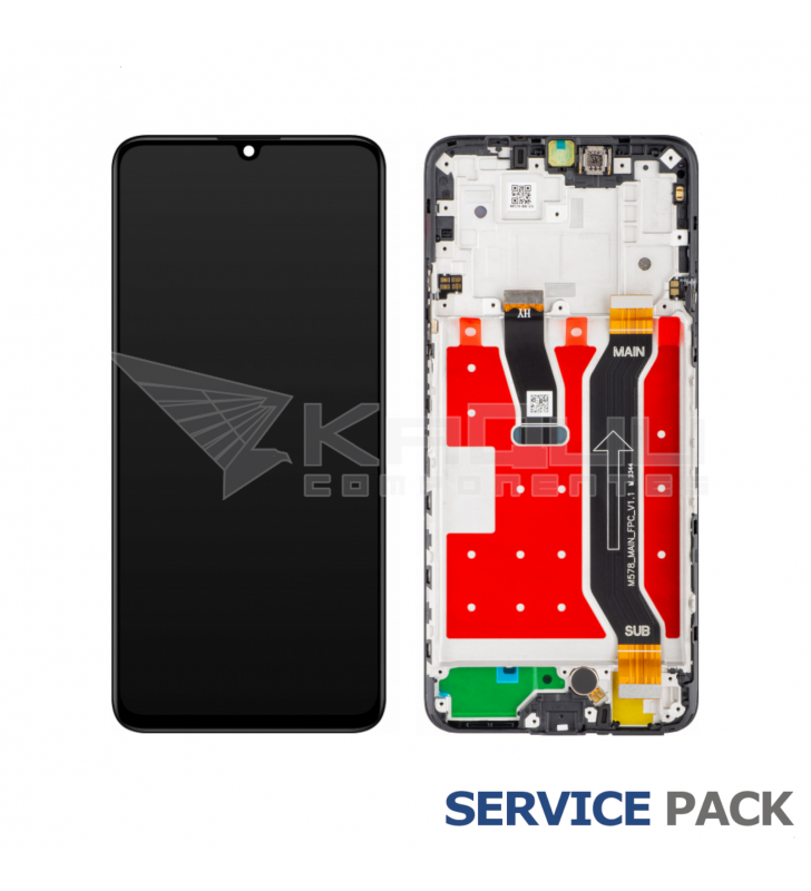 Pantalla Lcd Huawei Nova Y72 MGA-LX3 Marco Negro 02356ACK Service Pack