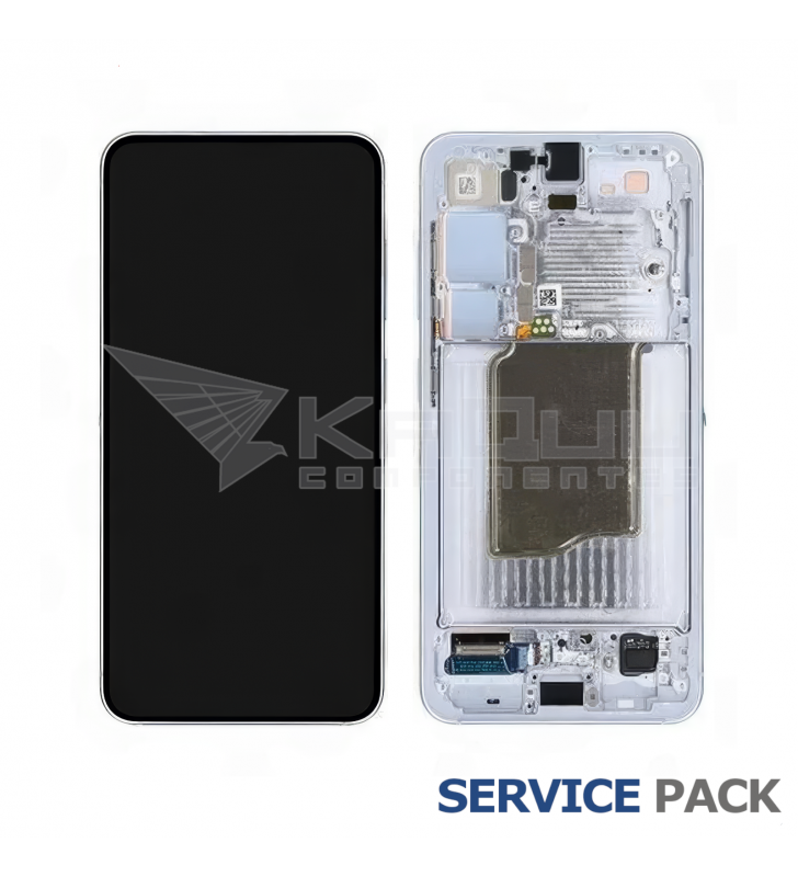 Pantalla Lcd Samsung Galaxy S25 S931B Marco Azul Claro GH82-36329C Service Pack