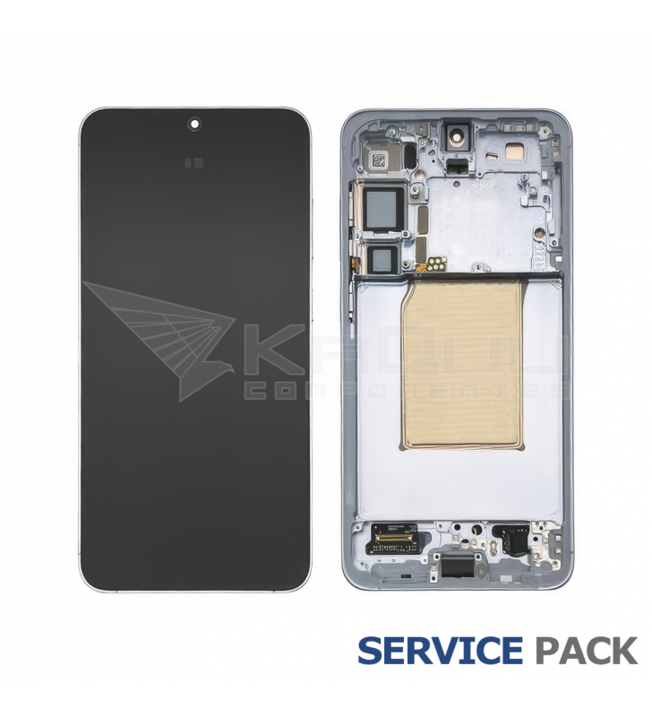 Pantalla Lcd Samsung Galaxy S25 Plus S936B Marco Azul Claro GH82-36368C Service Pack