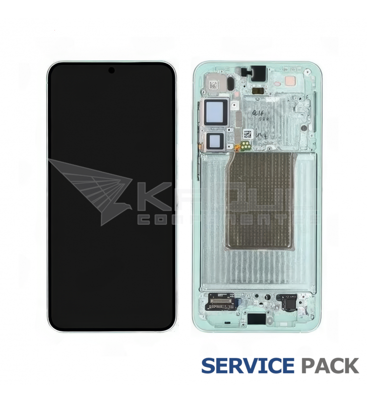 Pantalla Lcd Samsung Galaxy S25 Plus S936B Marco Verde GH82-36368B Service Pack