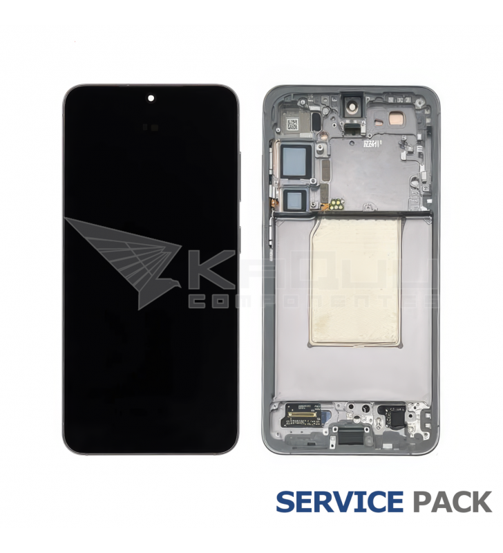 Pantalla Lcd Samsung Galaxy S25 Plus S936B Marco Gris GH82-36368A Service Pack