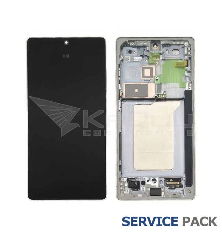 Pantalla Lcd Samsung Galaxy S25 Ultra S938B Marco Titanio Plata GH82-36387A Service Pack