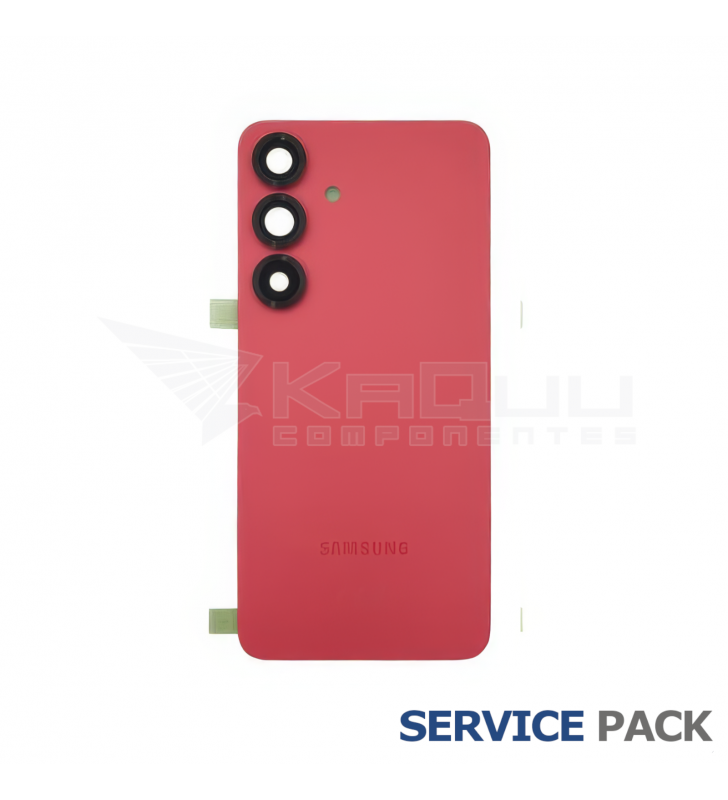 Tapa Trasera Samsung Galaxy S25 S931B Rojo GH82-36295G Service Pack