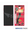 Pantalla Lcd Samsung Galaxy Note 10 N970 Marco Rojo GH82-20817E Service Pack