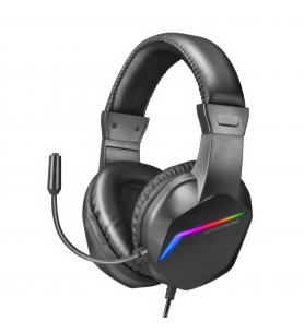 Auriculares Gaming Mars Gaming MH122 Jack 3.5 Negro