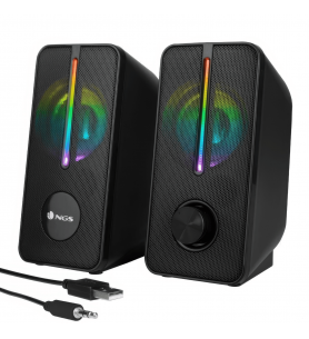 Altavoces NGS GSX-150 12W 2.0 Negros