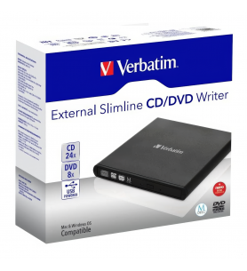 Grabadora Externa CD DVD Verbatim