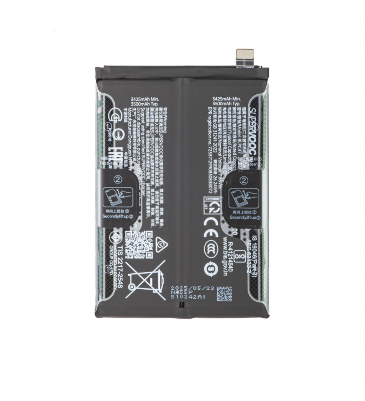 Batería BLPC47 7000mAh Realme GT 7 RMX5061, GT 7T RMX5085 621035000287 Service Pack