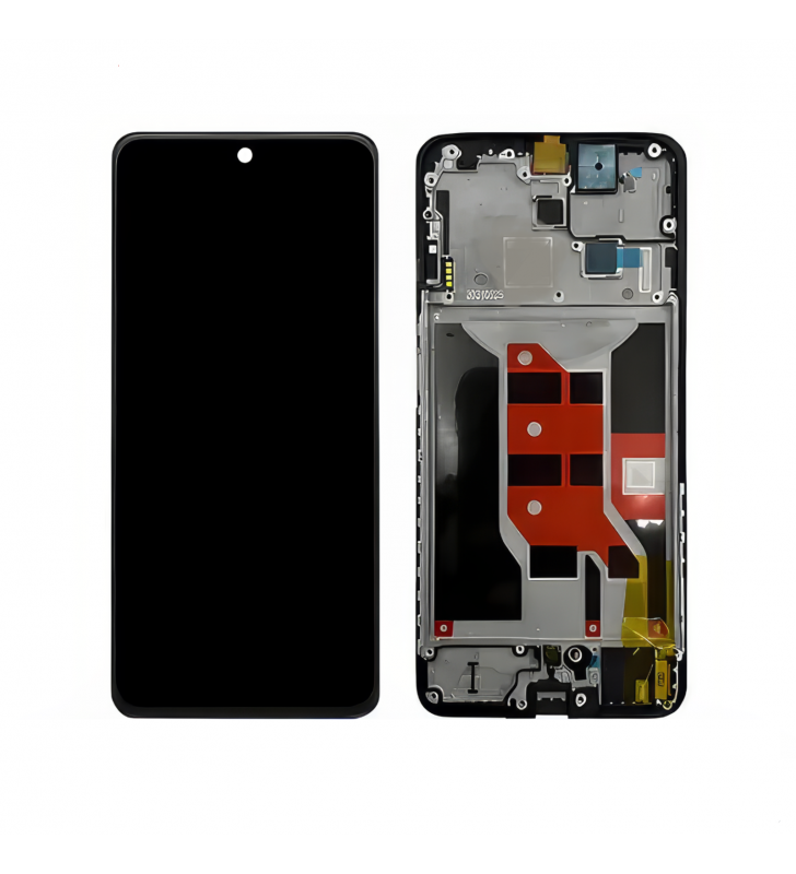 Pantalla Lcd para Oppo Reno 12F 4G CPH2687, 5G CPH2637 Marco Negro OLED