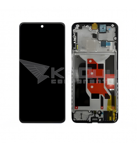 Pantalla Lcd para Oppo Reno 12F 4G CPH2687, 5G CPH2637 Marco Negro OLED