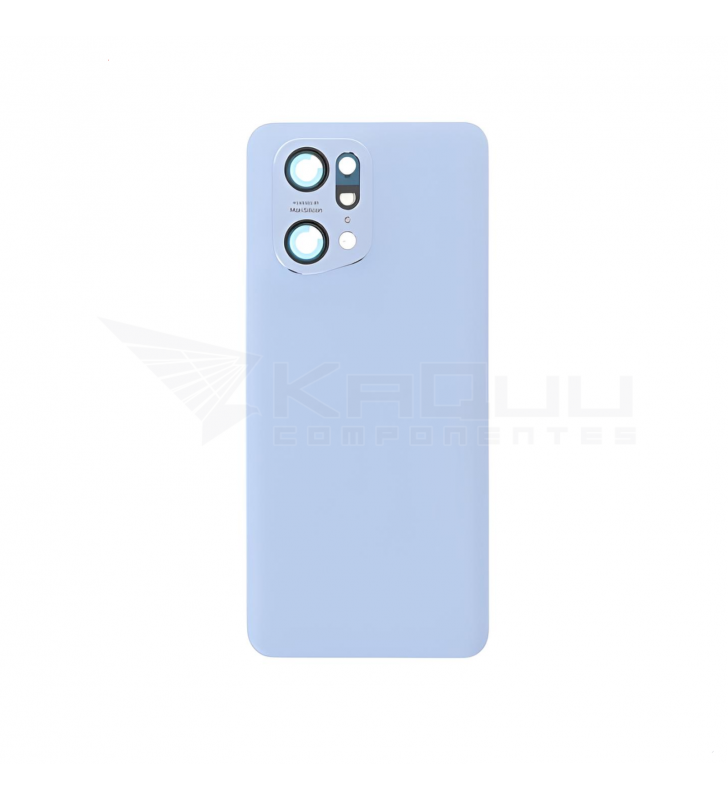 Tapa Trasera con Lente para Oppo Find X5 Pro CPH2305 Azul