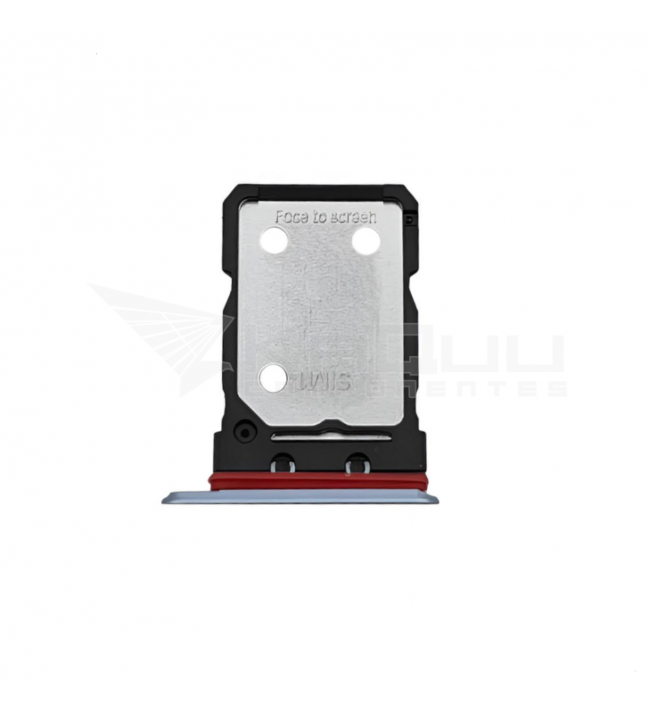 Bandeja Sim Dual para Oneplus 12R CPH2609 Azul