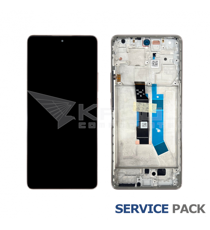 Pantalla Lcd Xiaomi Redmi Note 14 Pro 4G 24116RACCG Marco Dorado 560009000O600 Service Pack