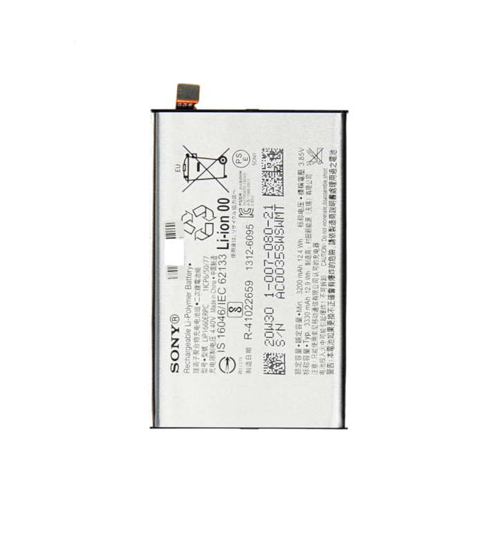 Batería LIP1660ERPC 3330mAh Sony Xperia XZ3 H9436 H8416 U50053932 Service Pack