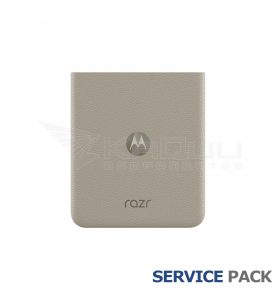Tapa Trasera Motorola Razr 2024, Razr 50 XT2453 Marrón SL98E12657 SL98E20016 Service Pack