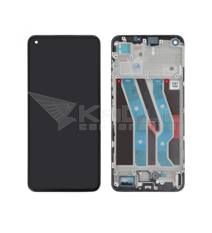 Pantalla Lcd para Realme 10 4G RMX3630 Marco Negro OLED