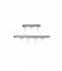 Set Botón Encendido Volumen para Oppo Reno 12 5G CPH2625 Plata