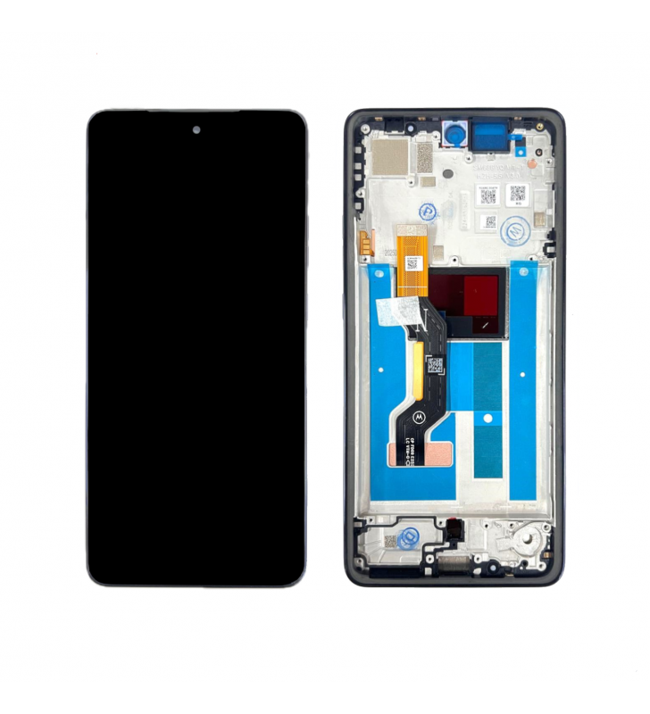 Pantalla Lcd Motorola Moto G86 XT2527-2 Marco Negro 5D68C30474 5D68C30498 Service Pack