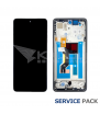 Pantalla Lcd Motorola Moto G86 XT2527-2 Marco Negro 5D68C30474 5D68C30498 Service Pack