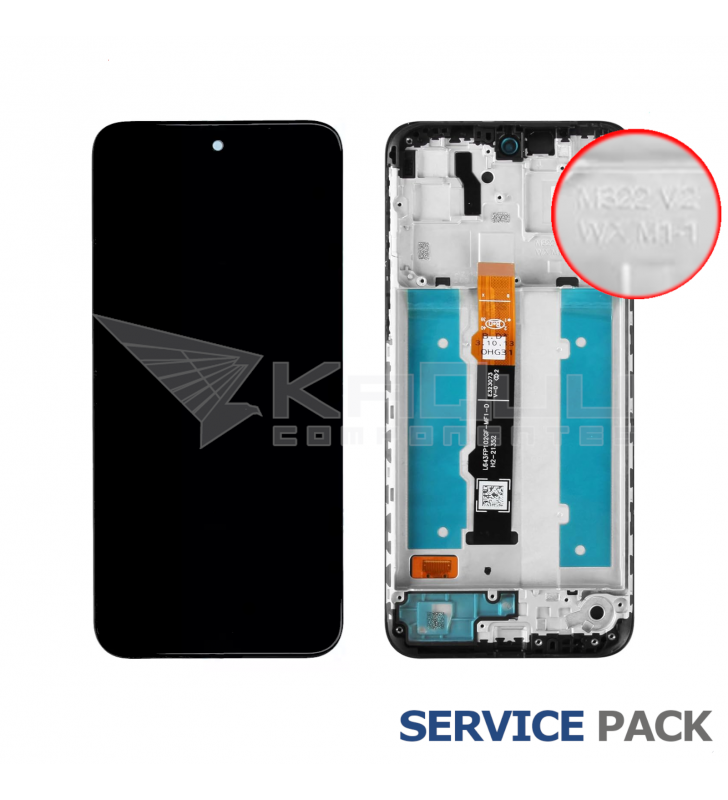 Pantalla Lcd Motorola Moto G31 XT2173-3 Marco Negro 5D68C19989 Versión M322 Service Pack