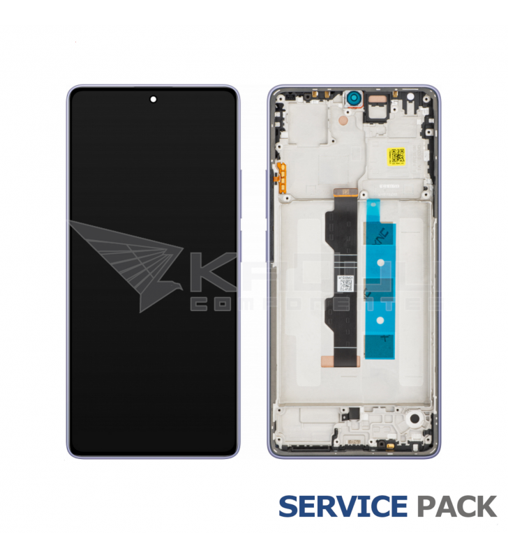 Pantalla Lcd Xiaomi Redmi Note 14S 2502FRA65G Marco Purpura 56000200N6R00 Service Pack