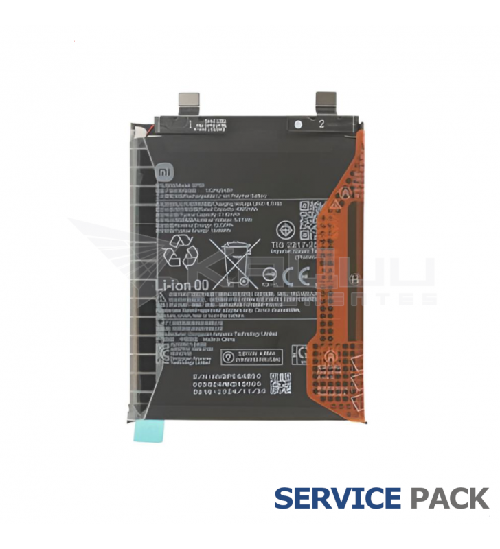 Batería BP56 5110mAh Xiaomi Redmi Note 14 Pro Plus 5G 24094RAD4G 1330103000044B Service Pack