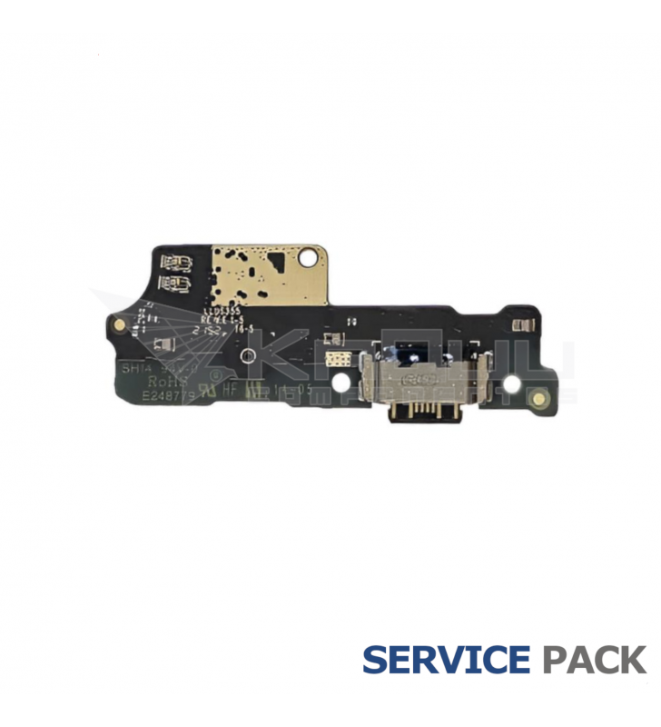 Módulo Conector Carga Xiaomi Redmi 10C 220333QAG 560004C3QA00 Service Pack