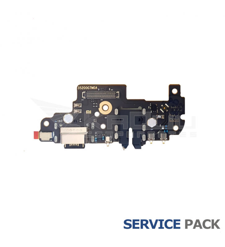 Módulo Conector Carga Xiaomi Redmi Note 8 Pro M1906G7 56000900G700 Service Pack