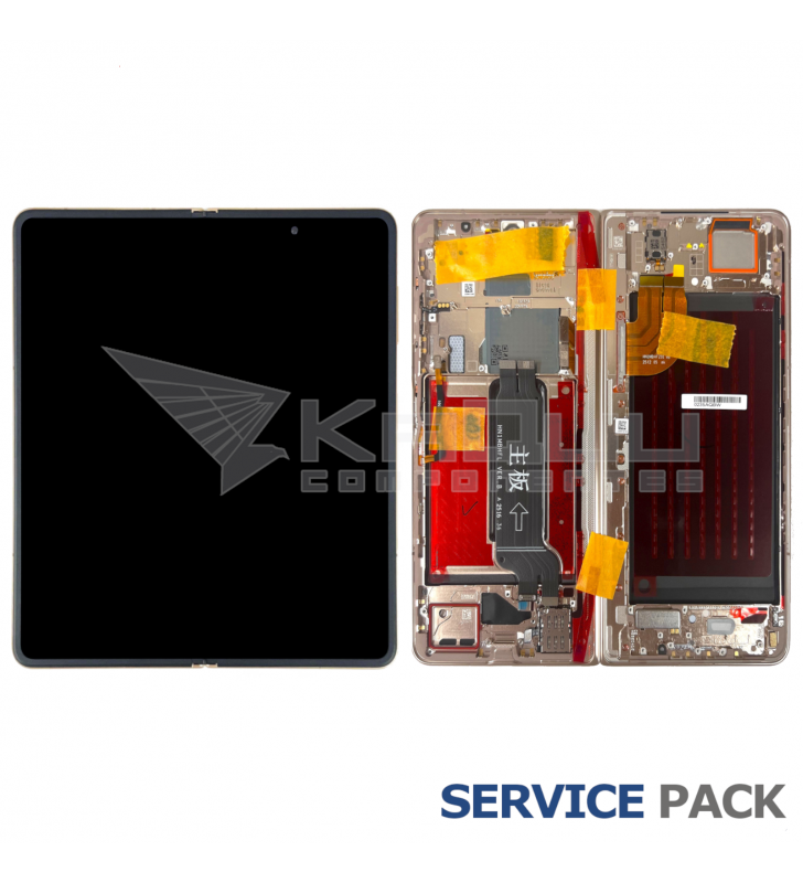 Pantalla Lcd Huawei Magic V5 MBH-N49 Marco Dorado 0235AQBW Service Pack