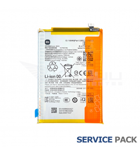 5Batería BN5X 5100mAh Xiaomi Redmi 14C 2411DRN47C, Poco C75 2410FPCC5G 1330101000187A Service Pack