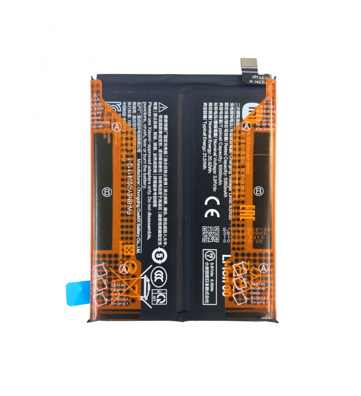 Batería BN5Y 5000mAh Xiaomi Redmi Note 14 Pro 4G 24116RACCG 1330101000199B Service Pack