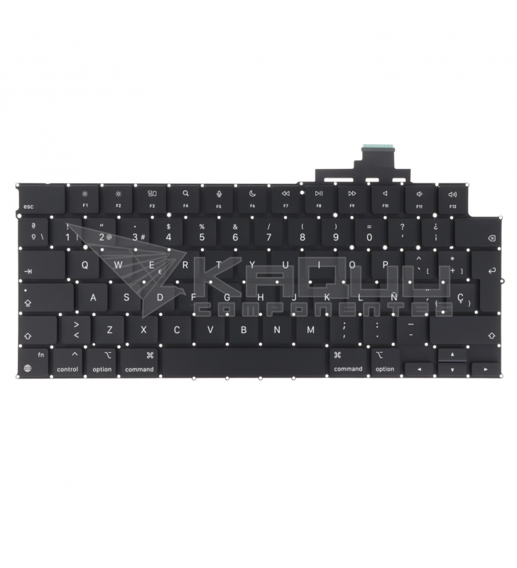 Teclado para Macbook Air 15.3 M2 A2941, Air 13.6 M2 A2681, Air 13 M3 A3113, Air 15 M3 A3114 Español