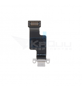 Flex Conector Carga Tipo C para Macbook Air 15 M3 A3114, Air 15 M4 A3241 Plata