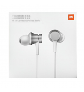 Auriculares Xiaomi Mi In-Ear Basic Plata