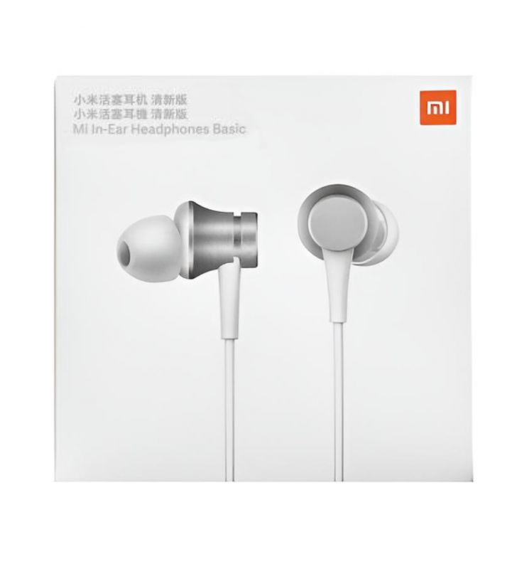 Auriculares Xiaomi Mi In-Ear Basic Plata