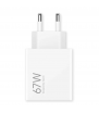 Cargador Xiaomi BHR07SKEU 67W Carga Rápida Blanco