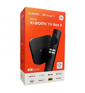 Xiaomi TV Box S 2nd Gen UltraHD 4K 8GB WIFI Negro