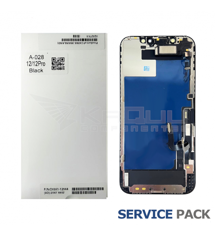 Pantalla Lcd iPhone 12 A2172, iPhone 12 Pro A2341 Service Pack