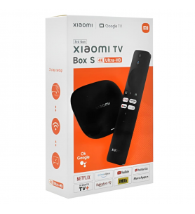 Xiaomi TV Box S 3nd Gen 4K UltraHD 32GB WIFI 6 Negro