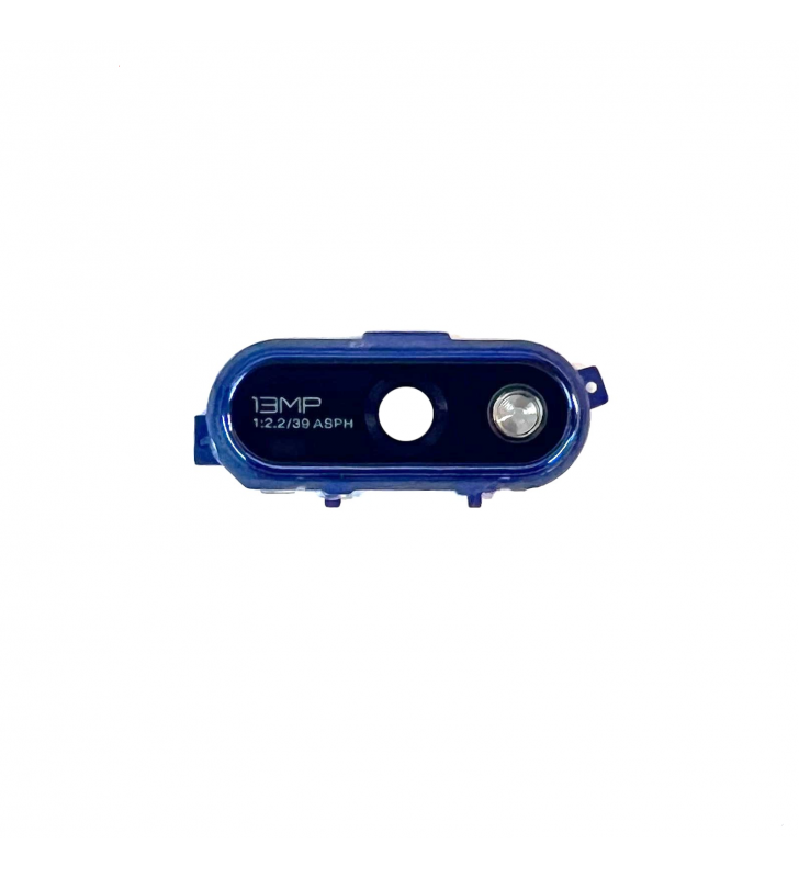 Embellecedor Cristal Cámara Lente para Huawei Y7 2018 LDN-L01 Azul