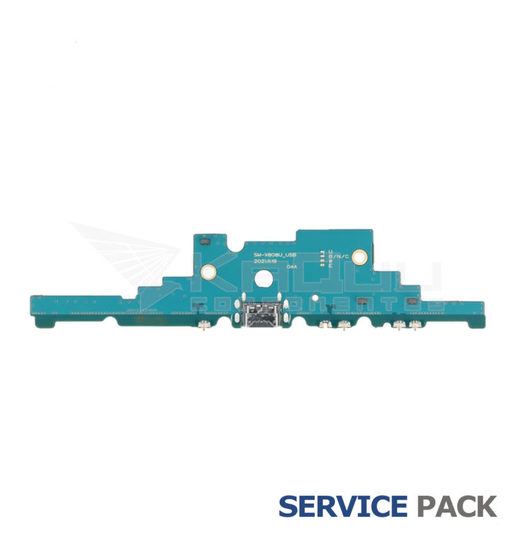 Módulo Conector Carga Samsung Galaxy Tab S8 Plus 5G X808B GH82-27889A Service Pack